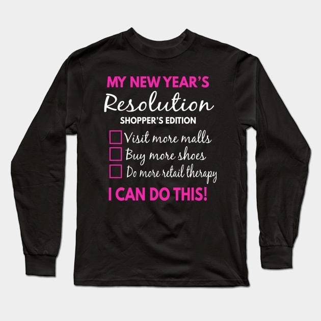 Happy New Year's Eve 2022 - Shopper's Edition Long Sleeve T-Shirt by Moonsmile Products